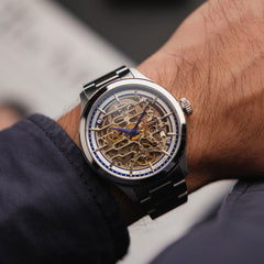Earnshaw Limited Edition Automatic Skeleton 72 Hours Power Reserve Men's Watch - ES-8229-22