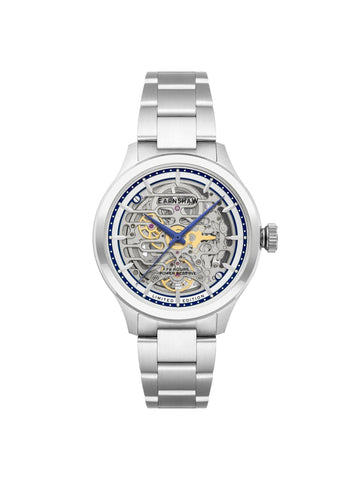 Earnshaw Limited Edition Automatic Skeleton 72 Hours Power Reserve Men's Watch - ES-8229-22