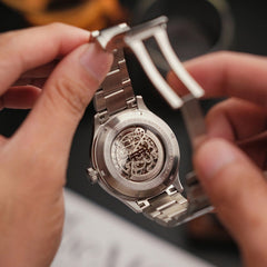 Earnshaw Limited Edition Automatic Skeleton 72 Hours Power Reserve Men's Watch - ES-8229-22