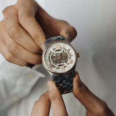 Earnshaw Automatic Skeleton Men's Watch - ES-8240-55