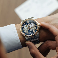 Earnshaw Architects Moonphase Men's Watch -  ES-8241-55