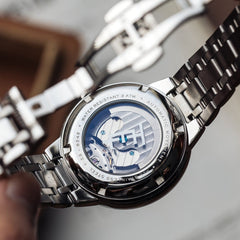 Earnshaw Barallier Dual Time Men's Watch -  ES-8242-33