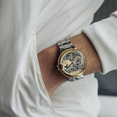 Earnshaw Barallier Dual Time Men's Watch -  ES-8242-44