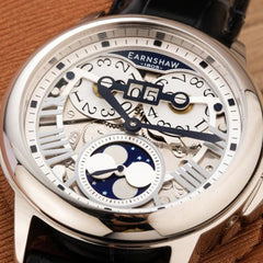 Earnshaw Waterhouse Moonphase Men's Watch -  ES-8245-01