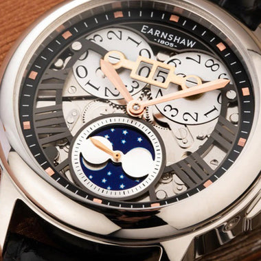 Earnshaw Waterhouse Moonphase Men's Watch -  ES-8245-03