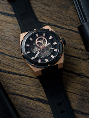 Earnshaw Armstrong Open Heart Automatic Men's Watch -  ES-8252-01