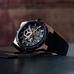 Earnshaw Armstrong Open Heart Automatic Men's Watch -  ES-8252-01