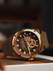 Earnshaw Armstrong Open Heart Automatic Men's Watch -  ES-8252-04