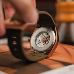 Earnshaw Armstrong Open Heart Automatic Men's Watch -  ES-8252-04