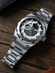 Earnshaw Armstrong Open Heart Automatic Men's Watch -  ES-8252-22