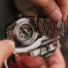 Earnshaw Armstrong Open Heart Automatic Men's Watch -  ES-8252-33