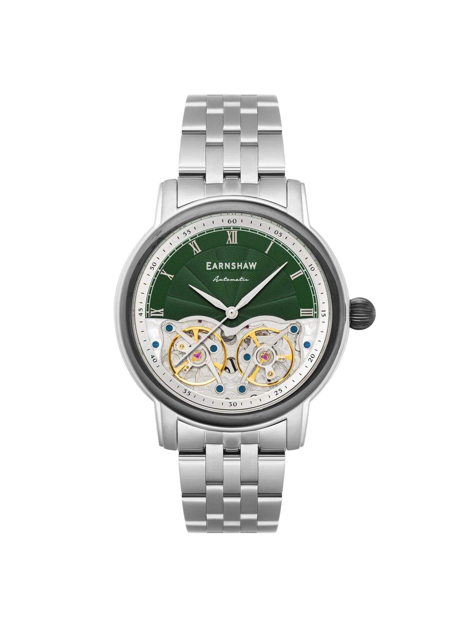 Earnshaw Longitude Double Barrel Automatic Men's Watch -  ES-8255-33