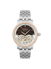 Earnshaw Longitude Double Barrel Automatic Men's Watch -  ES-8255-55