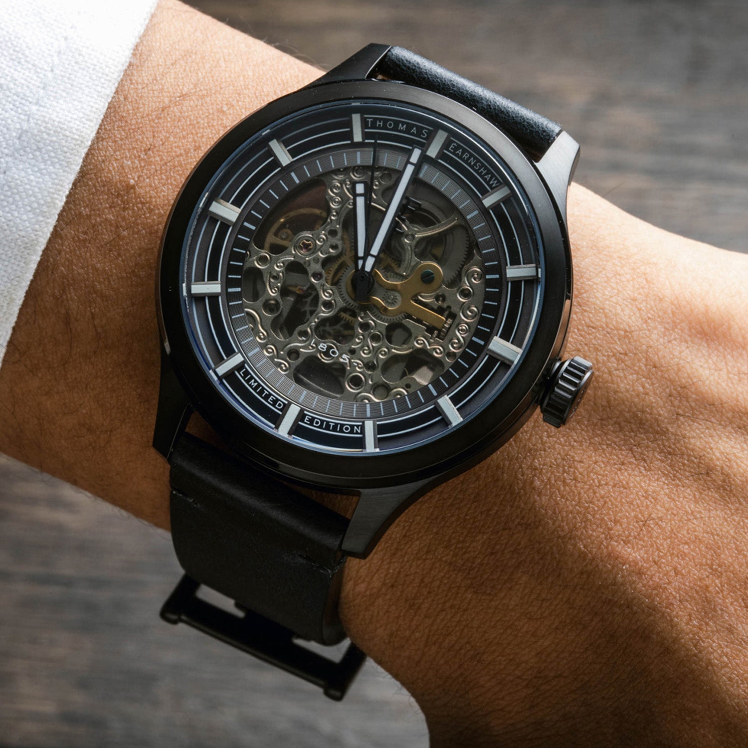 Earnshaw Scott Automatic Men's Watch -  ES-8257-01