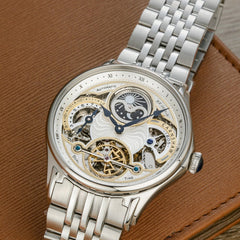 Earnshaw Nasmyth  Dual Time Men's Watch -  ES-8259-11