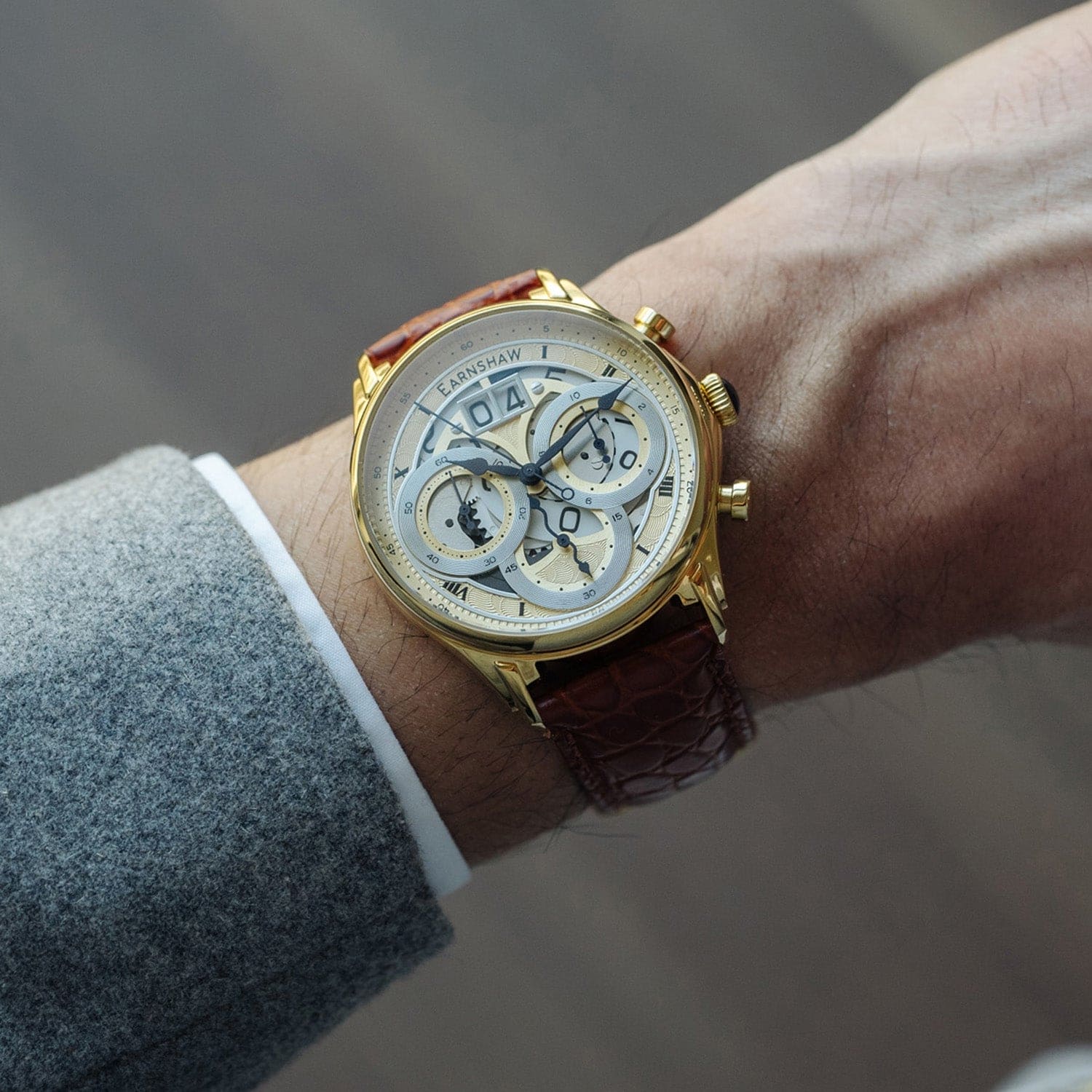 Earnshaw Nasmyth Grande Chronograph Men's Watch -  ES-8260-04