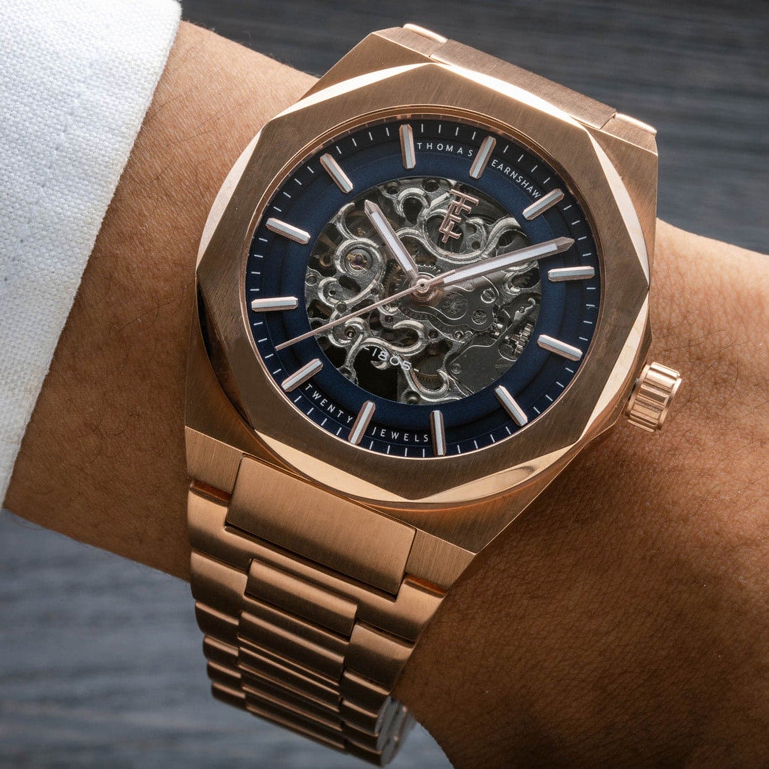 Earnshaw Fowler Automatic Men's Watch -  ES-8263-77