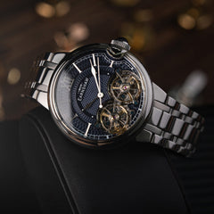 Earnshaw Barralier Double Heart Automatic Men's Watch -  ES-8266-22