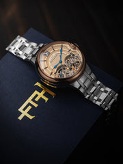 Earnshaw Barralier Double Heart Automatic Men's Watch -  ES-8266-55