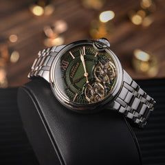 Earnshaw Barralier Double Heart Automatic Men's Watch -  ES-8266-77