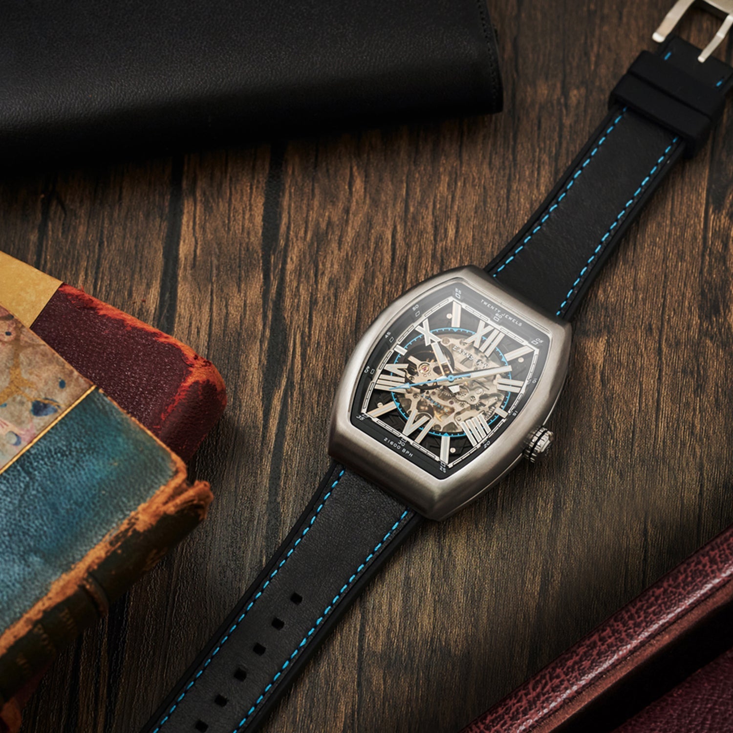 Earnshaw Supremacy Skeleton Automatic Men's Watch -  ES-8271-02