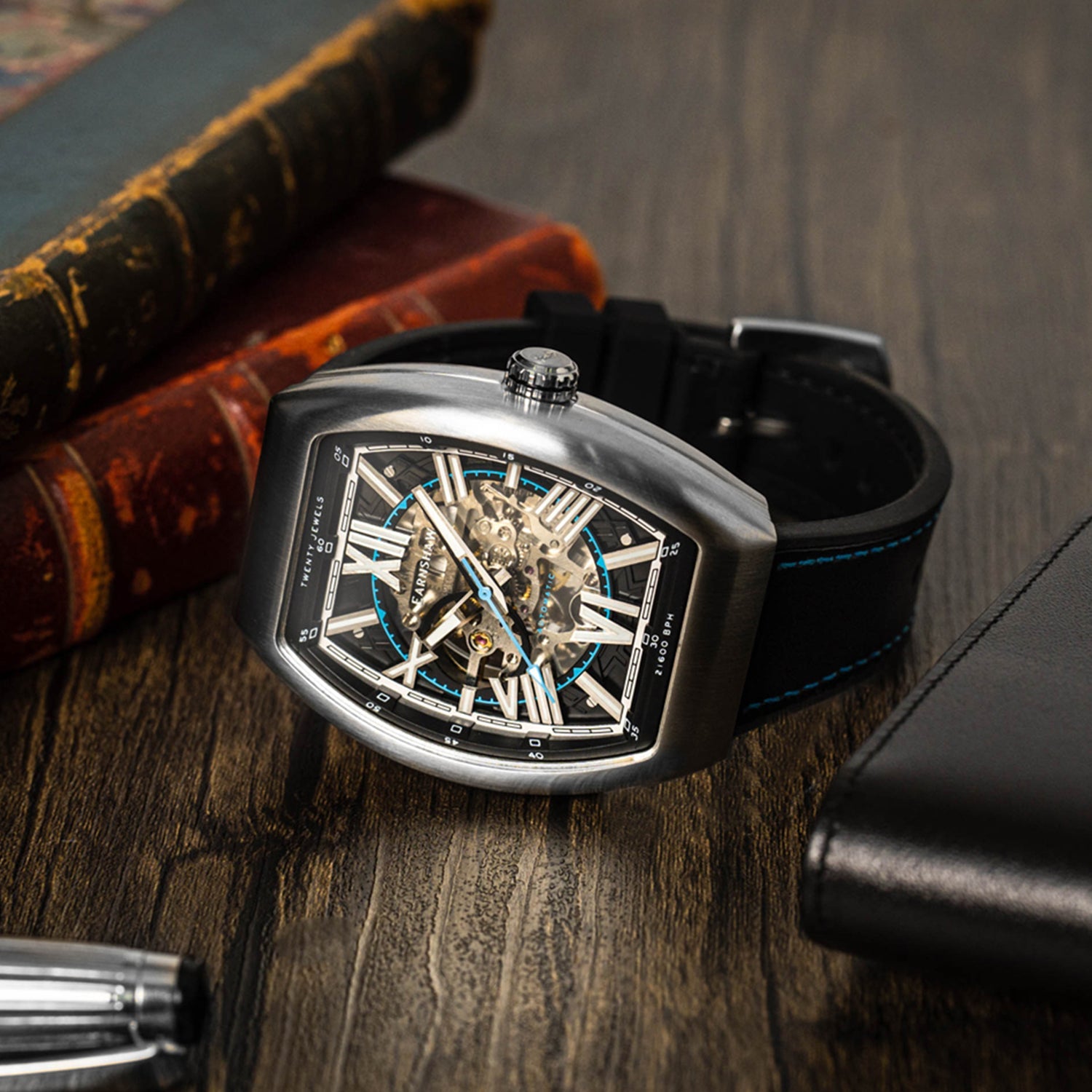 Earnshaw Supremacy Skeleton Automatic Men's Watch -  ES-8271-02