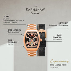 Earnshaw Supremacy Automatic Men's Watch -  ES-8272-33