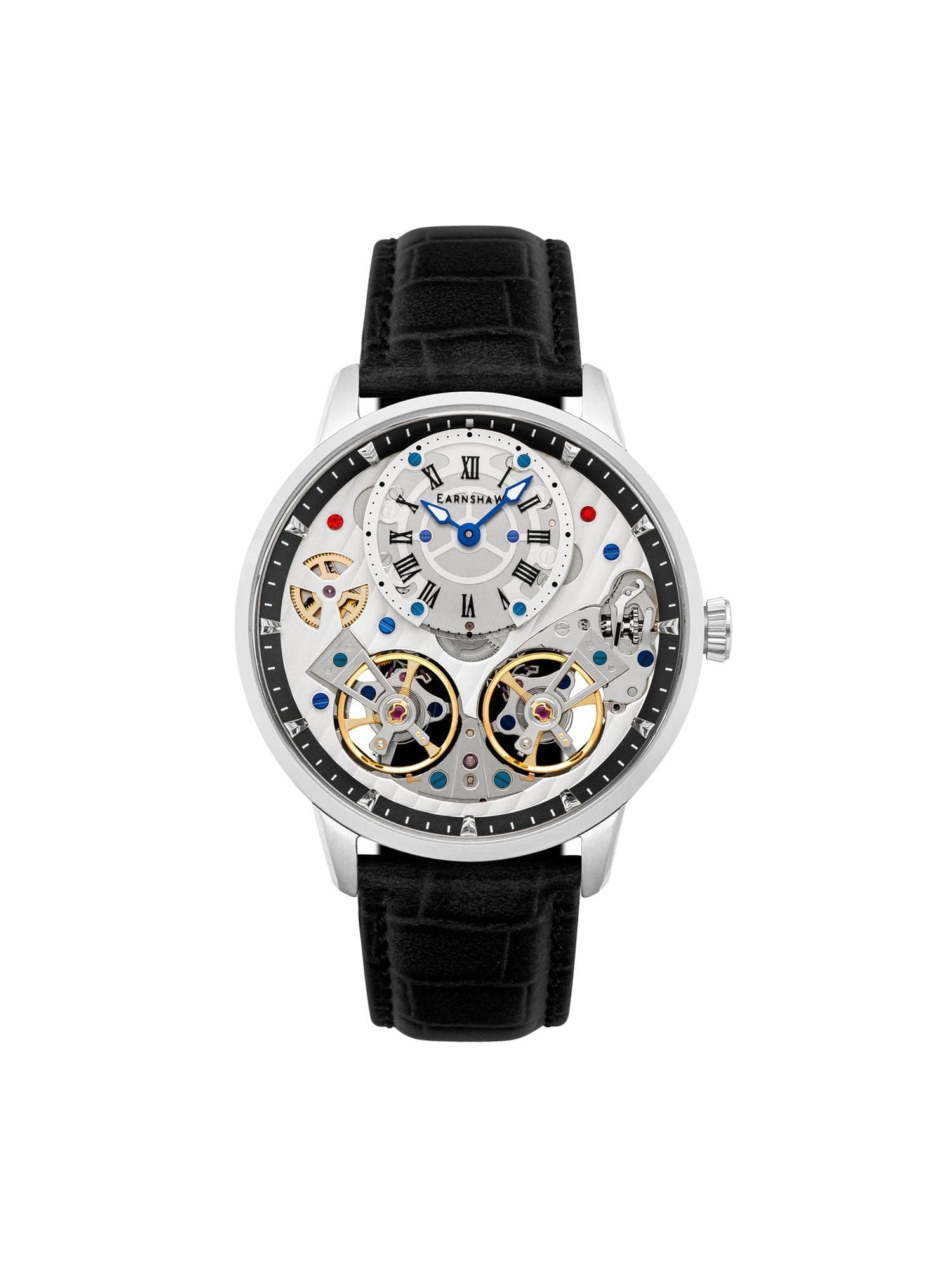 Earnshaw Brewster Double Barrel Automatic Men's Watch -  ES-8273-01