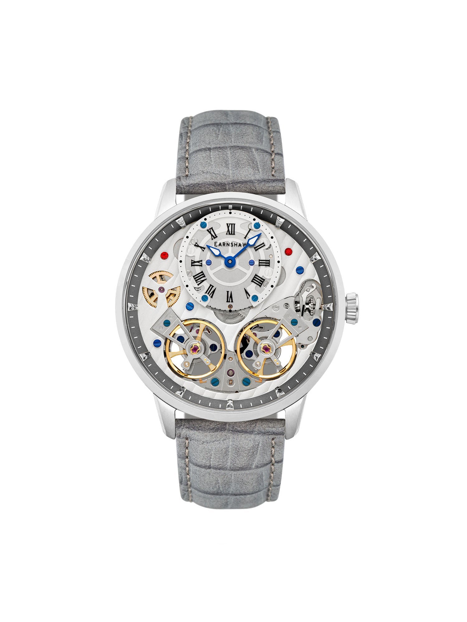 Earnshaw Brewster Double Barrel Automatic Men's Watch -  ES-8273-02