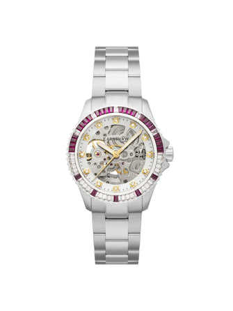 Earnshaw Ladies Martineau Automatic Skeleton Women's Watch -  ES-8275-11