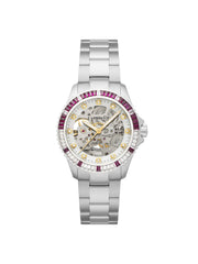 Earnshaw Ladies Martineau Automatic Skeleton Women's Watch -  ES-8275-11