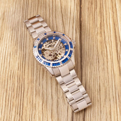 Earnshaw Ladies Martineau Automatic Skeleton Women's Watch -  ES-8275-22