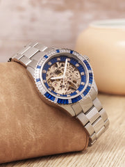 Earnshaw Ladies Martineau Automatic Skeleton Women's Watch -  ES-8275-22
