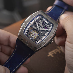 Earnshaw Invincible Limited Edition Tourbillon Automatic Men's Watch - ES-8281-02