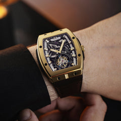 Earnshaw Invincible Limited Edition Tourbillon Automatic Men's Watch - ES-8281-03