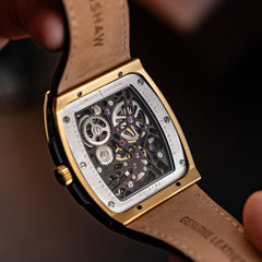 Earnshaw Invincible Limited Edition Tourbillon Automatic Men's Watch - ES-8281-03