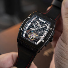 Earnshaw Invincible Limited Edition Tourbillon Automatic Men's Watch - ES-8281-05