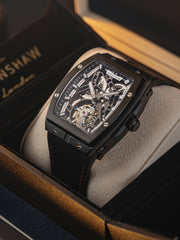 Earnshaw Invincible Limited Edition Tourbillon Automatic Men's Watch - ES-8281-05