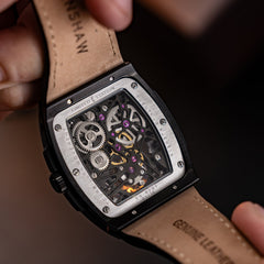 Earnshaw Invincible Limited Edition Tourbillon Automatic Men's Watch - ES-8281-05