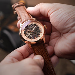 Earnshaw Cornwall Skeleton Automatic Men's Watch -  ES-8290-04