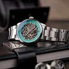 Earnshaw Cornwall Skeleton Automatic Men's Watch -  ES-8290-11