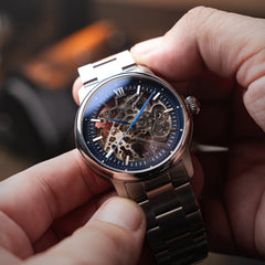 Earnshaw Cornwall Skeleton Automatic Men's Watch -  ES-8290-22