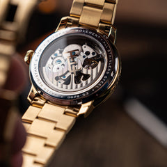 Earnshaw Cornwall Skeleton Automatic Men's Watch -  ES-8290-33