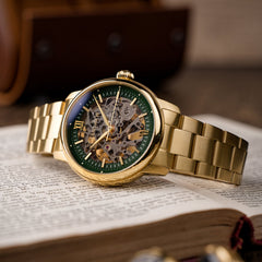 Earnshaw Cornwall Skeleton Automatic Men's Watch -  ES-8290-33