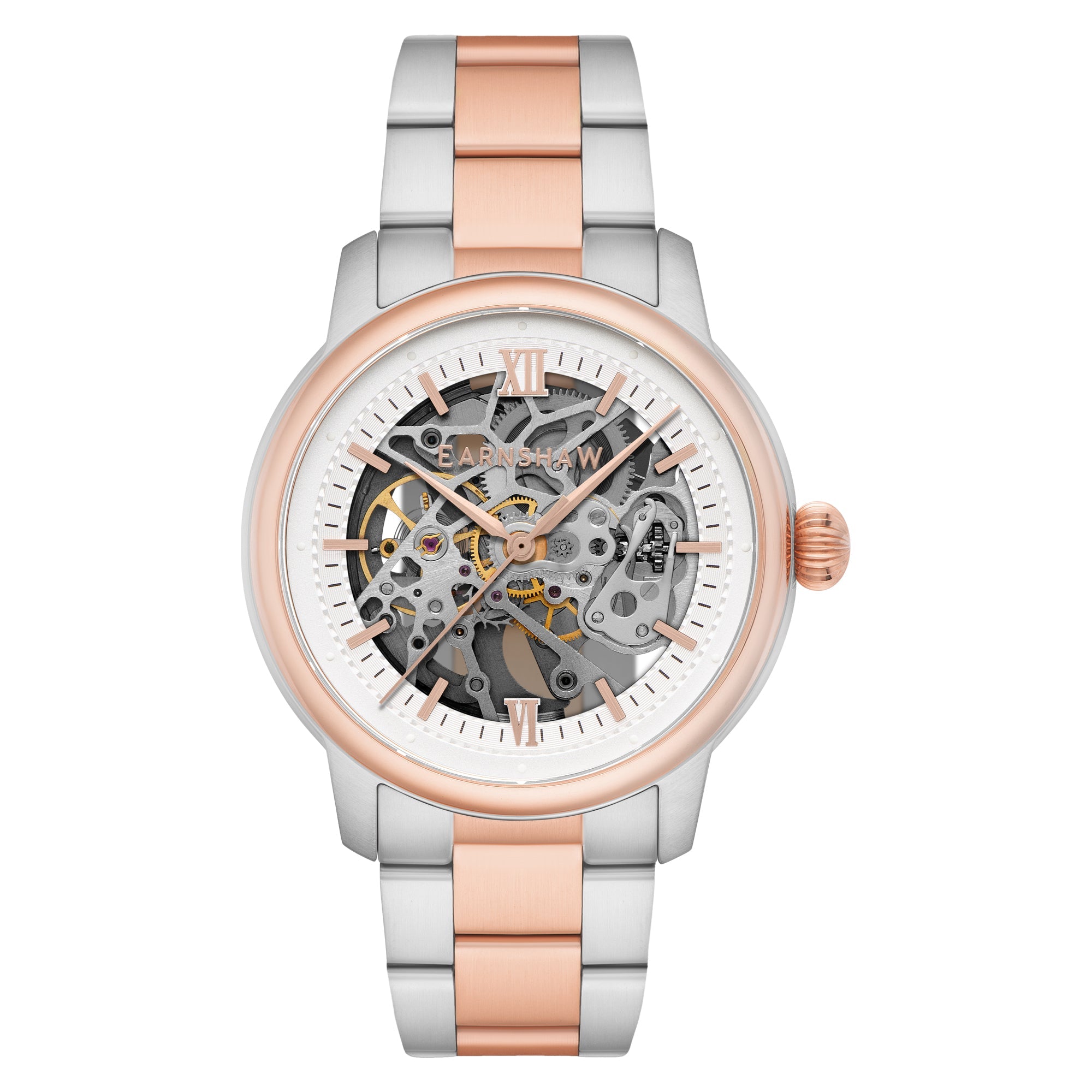 Earnshaw Cornwall Skeleton Automatic Men's Watch -  ES-8290-44