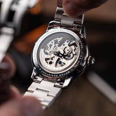 Earnshaw Cornwall Skeleton Automatic Men's Watch -  ES-8290-44