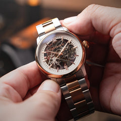 Earnshaw Cornwall Skeleton Automatic Men's Watch -  ES-8290-44