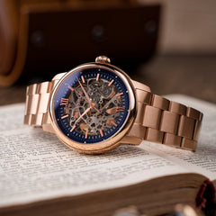 Earnshaw Cornwall Skeleton Automatic Men's Watch -  ES-8290-55