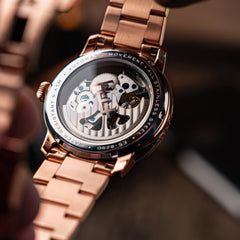 Earnshaw Cornwall Skeleton Automatic Men's Watch -  ES-8290-66