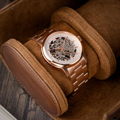Earnshaw Cornwall Skeleton Automatic Men's Watch -  ES-8290-66